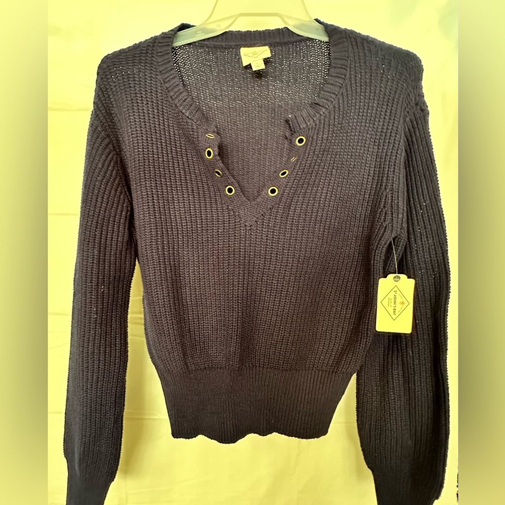 St John’s Bay | American Navy Women’s Sweater Size M